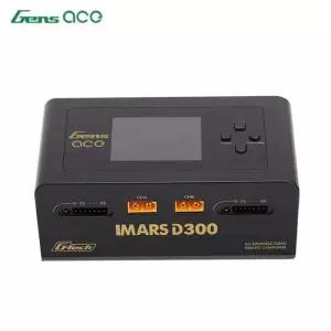 Gens Ace IMARS D300 스마트 밸런스 충전기 듀얼 채널 Lipo 배터리 FPV 비행기 드론 RC 도구 용 G-Tech