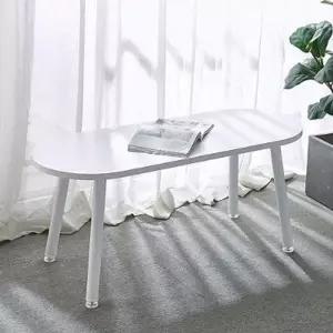 [하프클럽/셀러허브]반타원 화이트 입식 테이블용 RO103-091