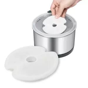 스마트 올 스텐 플라워 펫 정수기 리필필터 1개입 고양이정수기 고양이식기