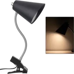 책상 램프의 LED 클립 USB 충전 포트 1개 휴대용 360 회전 구스넥 읽기 작업 공부를 위한 클램프 라이트