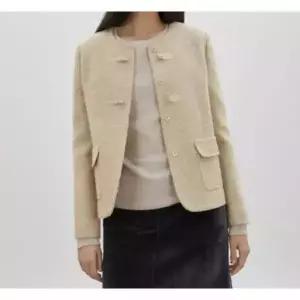 씨씨콜렉트 라운드넥 버클 장식 자켓 C261MSF104 1015699