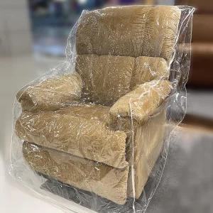 워키어 클리어 플라스틱 리클라이너/암체어 의자 커버 프로텍터 대형 소파용 헤비 듀티 PVC 방수 쉴드