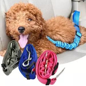 강아지 안전벨트 자동차 애견 고양이 카시트 줄 길이 조절
