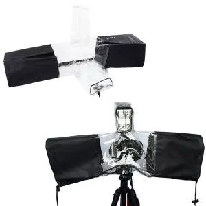 카메라 우비 방수 레인 커버 케이스 촬영 액세서리 DSLR 렌즈 플래시