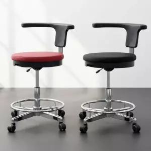 의자 발받침 회전 국산 진료실 작업용 진찰제도용바퀴원형의자 회전병원 국산튼튼한