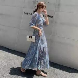 미니원피스 원피스 여름원피스 플라워 오피스룩원피스 데일리원피스 쉬폰원피스