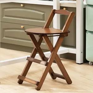 접이식 홈바 의자 등받이 가정용 높이조절 바스툴