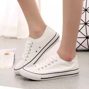 캐주얼 운동화 기본 캔버스화 깔끔한 스니커즈 데일리 로퍼 여성구두
