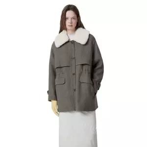 듀엘 무스탕카라 하프코트 D254MSJ557 1015957