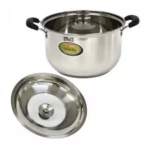 곰솥 32cm 스텐 찜 탕 국용 유리뚜껑 포함