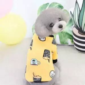 강아지 티셔츠 애견 옷 산책 홈웨어 데일리룩