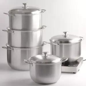 [콩심팥심]곰솥 냄비 스텐 304 대형 국솥 업소용 국통