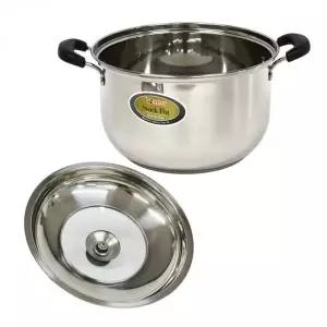 [콩심팥심]곰솥 32cm 스텐 찜 탕 국용 유리뚜껑 포함