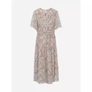 써스데이아일랜드 플라워 쉬폰 프릴 원피스 T254MOP241W 1016431