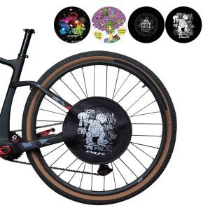 재사용 가능 자전거 휠 디스크 브레이크 커버  그리스 방지 사이클링 체인  오염 청소 수리 도구