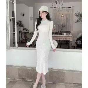 니트 원피스 치마 여사친 이너 치파오 KS1