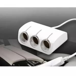 [CAR] 멀티 시거잭 차량용 케이블 3구 충전 70cm LED 소켓