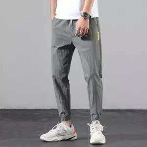 팬츠 9부 트랙 조거팬츠 여름 스판 트레이닝 운동복 바지 조깅용 팬츠 시보리 스판바