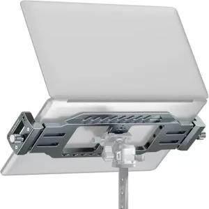 1/4 및 3/8 나사 구멍이 있는 노트북 삼각대 장착 아르카 스위스 플레이트 안전한 거치용 고무 패드 -