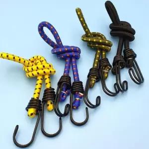 연결고리 고정 고리 천막 타프 텐트 더블후크 탄성 60cm