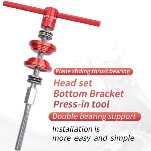 자전거 도구 헤드셋 베어링 산악 도로 설치 프레스 핏 BB 더블 조립