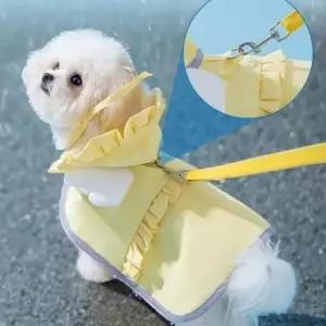 [반려] 레인코트 애견 여름 외출복 강아지 판초우의 우비