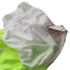 [반려] 메쉬 나시티 티셔츠 아이보리 강아지 1P 여름 2XL