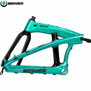 자전거프레임 풀 카본 접이식 자전거 프레임 451 경량 세트 T800 20 인치