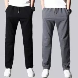 세미와이드 남자 트레이닝팬츠 빅사이즈 츄리닝 편한 바지 바지 남자 조거팬츠 밴딩바