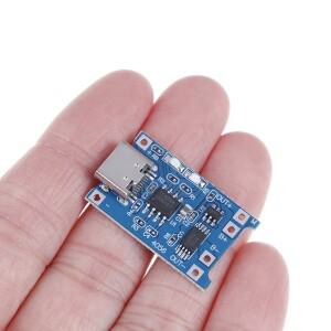 Type-C TP4056 18650 리튬 배터리 충전 보드 5V 1A 보호 모듈