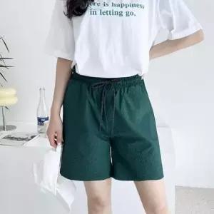 통기성 좋은 썸머 시원한 홈웨어 고무줄 반바지 여유핏 데일리 숏팬츠