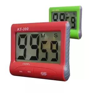 주방 조리용 디지털 타이머 경인300 스톱워치 조리시간 측정기