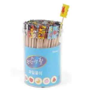 [콩심팥심]과일꽂이 핑거푸드 도시락 꾸미기 원형 픽