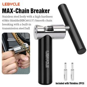 LEBYCLE 업그레이드 자전거 체인 브레이커 알루미늄 합금 1~12단 제거 도구 MTB 로드 바이크 설치