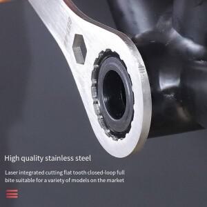 자전거 밑면 브래킷 렌치 수리 도구 MTB 도로 BB 설치 제거 BB52 MT800 BSA30 GXP DUB T47