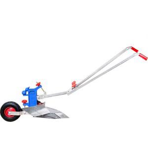 경운기배토기 흙 도랑 쟁기 감자 중형 단일 쟁기 텃밭 강철 핸들 대형 흰색 캐는기계