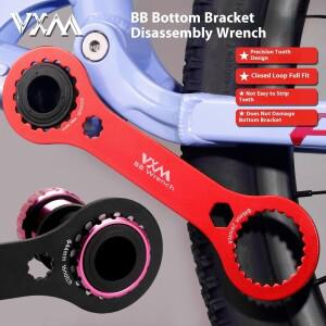 자전거 액시스 툴 BB44-46 허브 센터락 변환 키 포함 브레이크 로터 부품 수리
