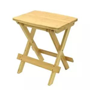 [하프클럽/셀러허브]코매트 접이식 대나무 의자 접이의자 테이블