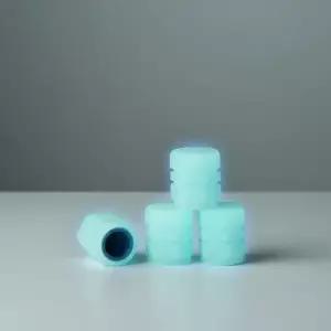 야광 타이어 공기주입구 밸브 마개 휠 에어캡 4개입