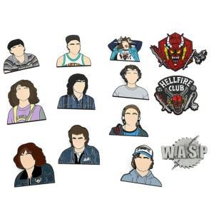 유럽과 의 영화 및 텔레비전에서 나온 조이스 바이어스 브로치 헬파이어 클럽 DIY 모자 배낭 핀 축제 선물