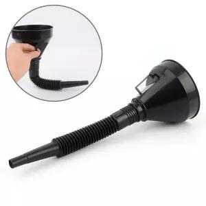 기능성 자바라 깔때기 손잡이 원형 접이식 깔대기 원형 손잡이 자바라 깔대기