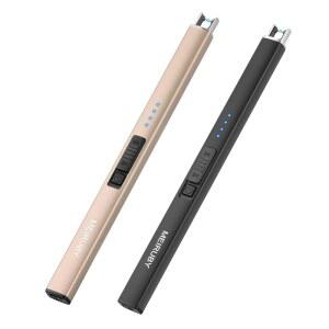 메이루비 2팩 전기 양초 라이터, 여성 엄마를 위한 크리스마스 스타킹 스터퍼 선물 남성 아내 여동생, 바비