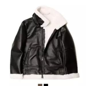 남자무스탕 양털레더