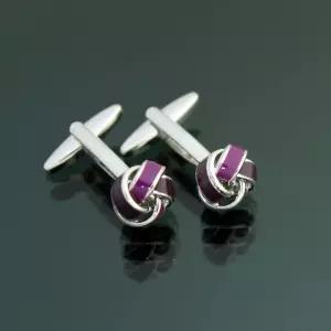 찰스턴 보라색 커프스 튼 선물 셔츠 정장 남성 단추 벨트 남성벨트