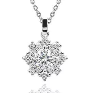 5부 모이사나이트 다이아몬드 다이아 목걸이 프로포즈 로잘린