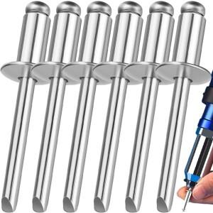 돔헤드 블라인드 리벳 알루미늄 네일 팝 DIY 덕트 보트 금속 가구 하드웨어 도구용 장식 패스너