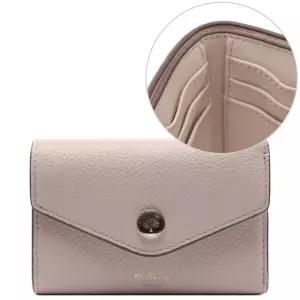 [멀버리]25FW 여성 로고 폴디드 반지갑 (RL6447 205 J002 25F)