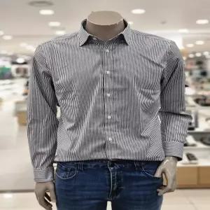 [트루젠]런던 스트라이프 사방스판 세미셔츠(EUMRD320)_DG