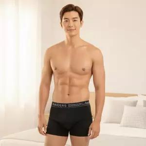 [트라이][TRY]남성 팬티 레이더스즈로즈D4유색B 3매세트 면스판 사각 아웃밴드