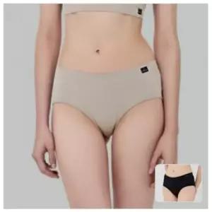 [트라이]트라이 bu심리스 골지 나일론스판 미디팬티 BWPD052